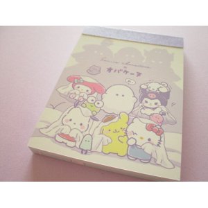 Photo: Kawaii Cute Mini Memo Pad Sanrio Characters × Obakenu Crux *おばけごっこ (129564)