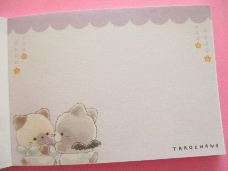 Photo2: Kawaii Cute Tarochans Mini Memo Pad Crux *にゃんたろずベビー (128521)