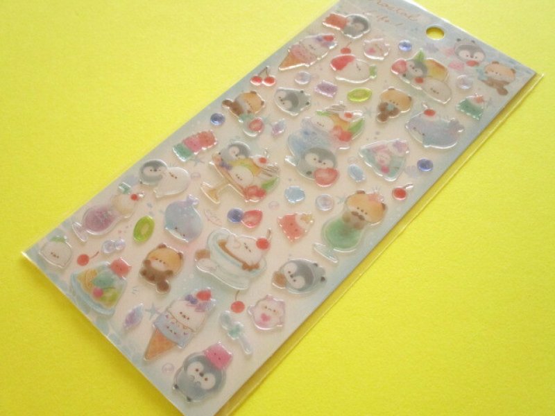 Photo1: Kawaii Cute Favorite Choose Candy Stickers Sheet Q-Lia *Nostal Sea Life (91227) (1)