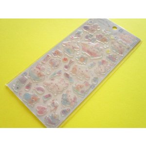 Photo: Kawaii Cute Favorite Choose Candy Stickers Sheet Q-Lia *Oyasumi Bunny (91231)