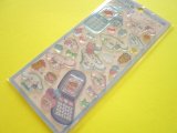 Photo: Kawaii Cute 平成はっぴーフォン Stickers Sheet Crux *Cinnamoroll (131318)