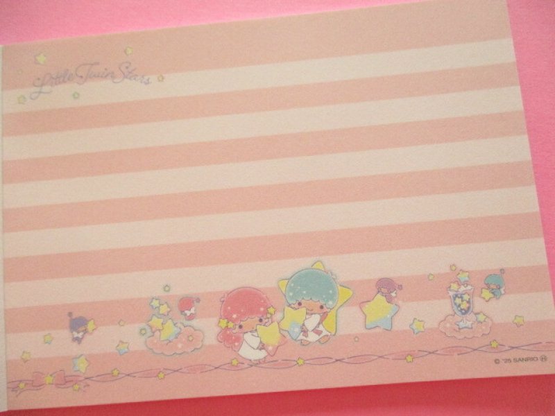 Photo3: Kawaii Cute Large Memo Pad sun-star *Little Twin Stars (S2847930) 