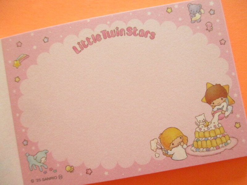 Photo2: Kawaii Cute Mini Memo Pad Sanrio Characters Sun-Star *Little Twin Stars (S2847981)