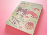 Photo: Kawaii Cute Large Memo Pad sun-star *My Melody & Kuromi (S2847914) 