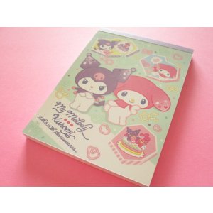 Photo: Kawaii Cute Large Memo Pad sun-star *My Melody & Kuromi (S2847914) 
