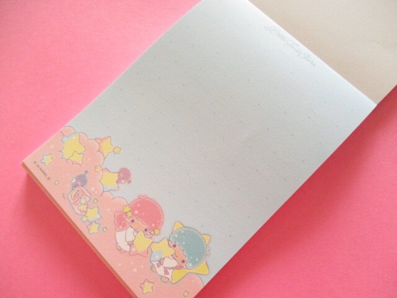 Photo1: Kawaii Cute Large Memo Pad sun-star *Little Twin Stars (S2847930) 