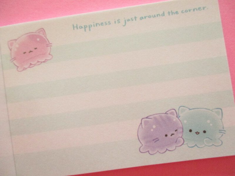 Photo2: Kawaii Cute Mini Memo Pad ぷるみゃー Crux *ふよふよ (131237)