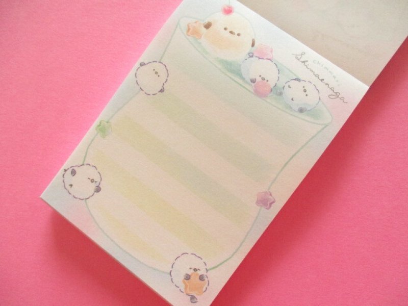 Photo1: Kawaii Cute Mini Memo Pad Crux *ちんまりしまえなが (129293)