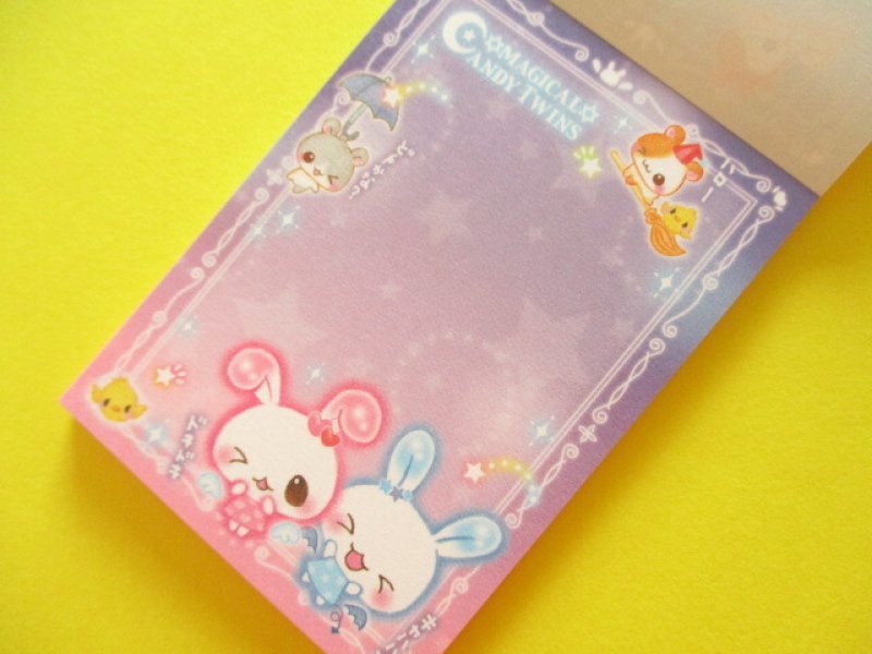 Photo2: Kawaii Cute Petit Memo Pad Q-LiA *Candy Twins (90173)