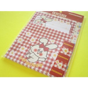 Photo: Kawaii Cute Letter Set *SWIMMER (SE-SW11860-Red)