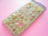 Photo: Kawaii Cute うるちゅる Pop Stickers Sheet Crux *なっとうちゃん (132244)