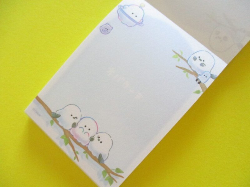 Photo1: Kawaii Cute Mini Memo Pad Obakenu Crux *エナガーヌたち (132475)