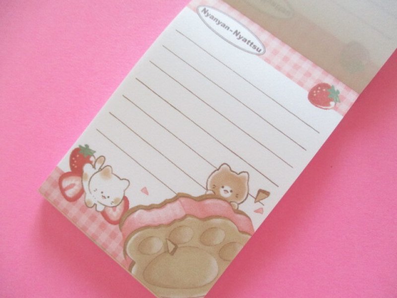 Photo1: Kawaii Cute Mini Memo Pad Crux *Nyanyan-Nyattsu (131705)