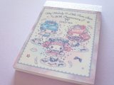 Photo: Kawaii Cute Mini Memo Pad My Melody & Little Twin Stars Sanrio *Dolly Mix (130452)