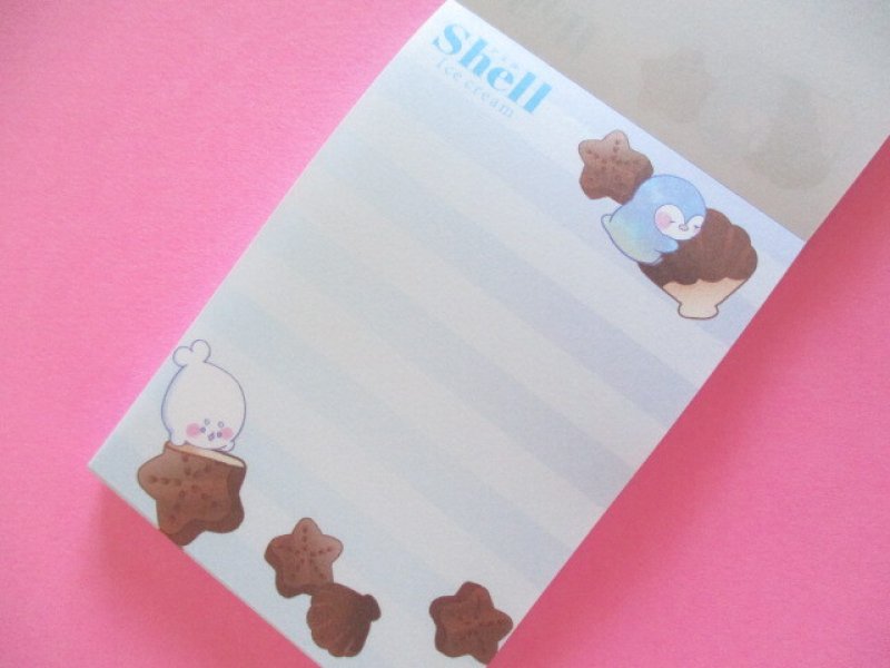 Photo1: Kawaii Cute Mini Memo Pad Crux *Shell (131702)
