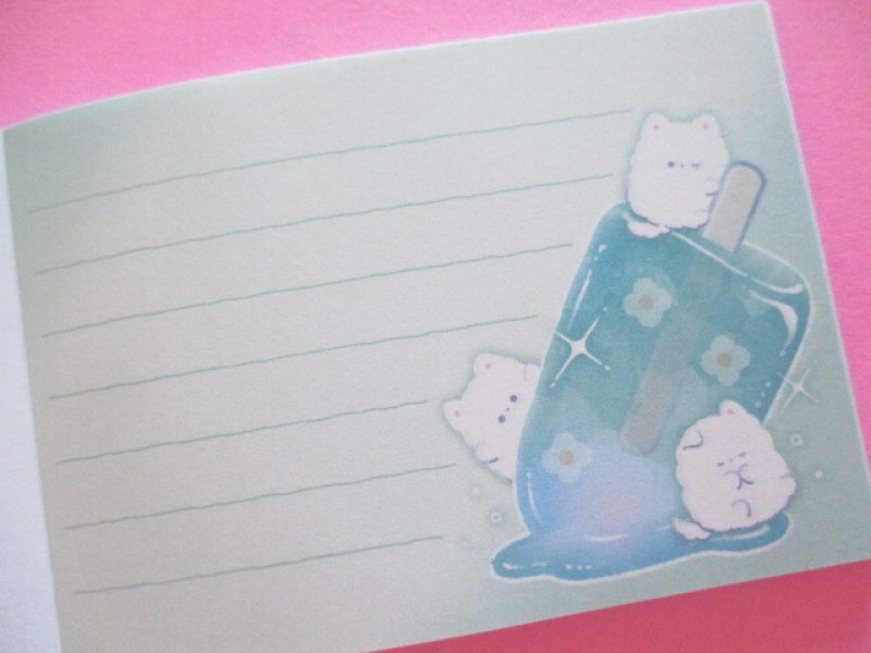 Photo2: Kawaii Cute Mini Memo Pad Crux *アイスの犬 (131703)