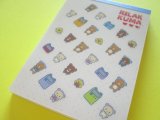 Photo: Kawaii Cute Large Memo Pad Rilakkuma San-x *Gaming Rilakkuma (MH27301)