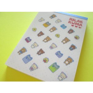 Photo: Kawaii Cute Large Memo Pad Rilakkuma San-x *Gaming Rilakkuma (MH27301)