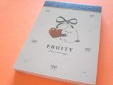 Photo: Kawaii Cute Mini Memo Pad Crux *Fruity Shimaenaga (132602)