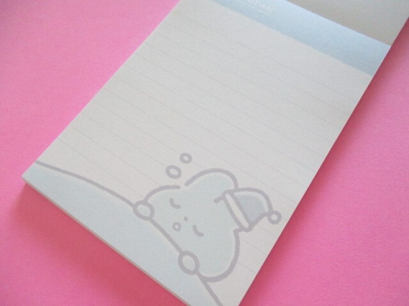 Photo2: Kawaii Cute Large Memo Pad Pokantotan San-x *Pokanto Simple (MH27602)