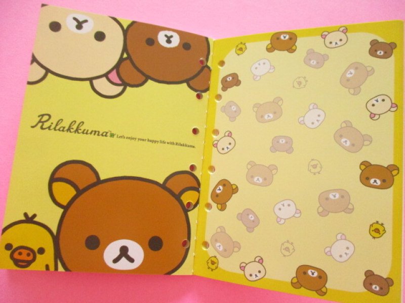 Photo2: Kawaii Cute Sticker Sheets for Binder San-x *Rilakkuma (SE68905)