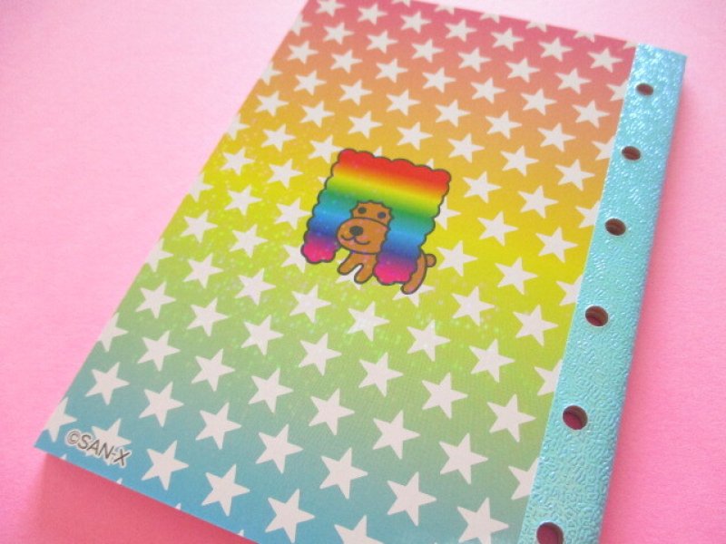 Photo3: Kawaii Cute Sticker Sheets for Binder San-x *アフロ犬 (SE68904)
