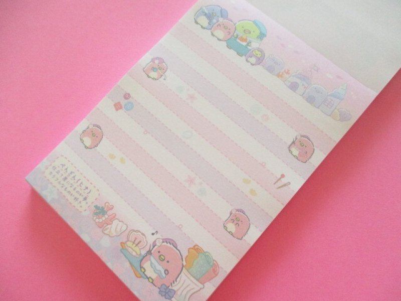 Photo1: Kawaii Cute Large Memo Pad Sumikkogurashi San-x *Penguin Lagoon (MH27502)