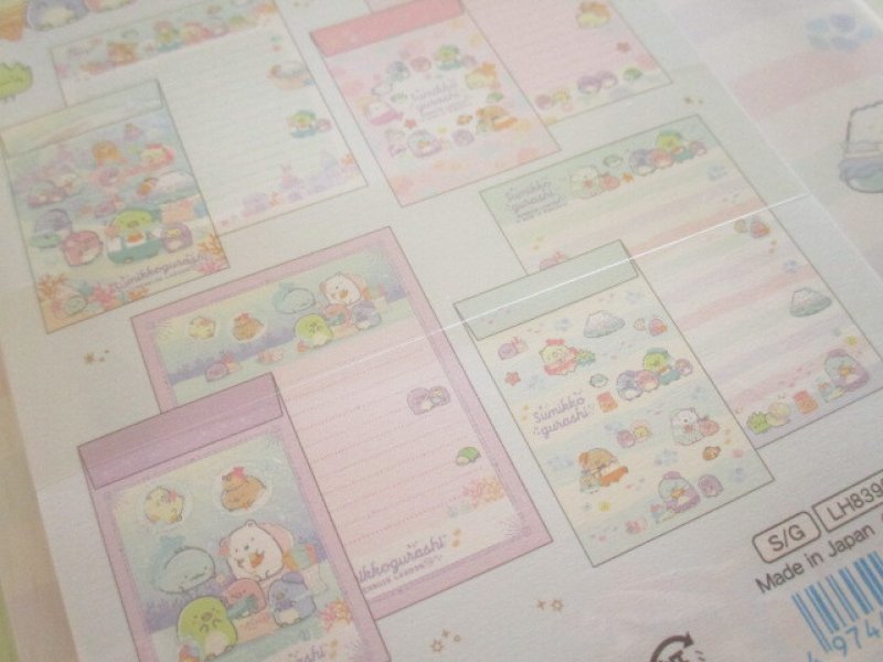 Photo3: Kawaii Cute Regular Letter Set San-x Sumikkogurashi *Penguin Lagoon (LH83901)