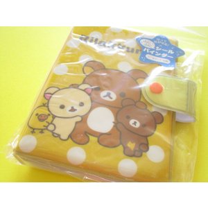 Photo: Kawaii Cute Funi Funi Seal Binder San-x *Rilakkuma (SE68703) 