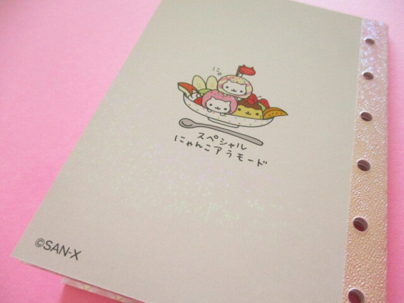 Photo3: Kawaii Cute Sticker Sheets for Binder San-x *にゃんにゃんにゃんこ (SE68903)