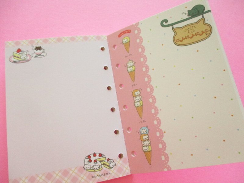 Photo2: Kawaii Cute Sticker Sheets for Binder San-x *にゃんにゃんにゃんこ (SE68903)