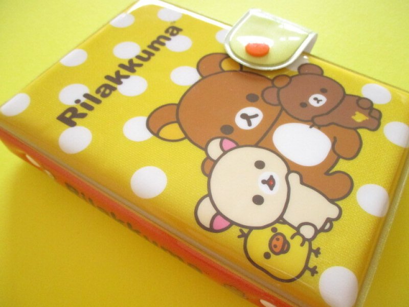 Photo1: Kawaii Cute Funi Funi Seal Binder San-x *Rilakkuma (SE68703)