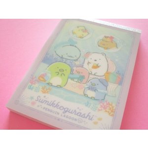 Photo: Kawaii Cute Large Memo Pad Sumikkogurashi San-x *Penguin Lagoon (MH27501)