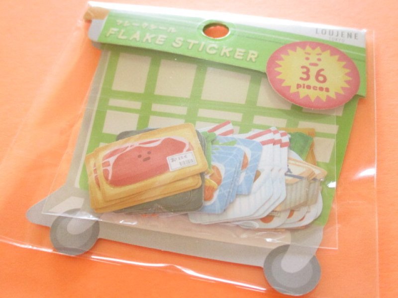 Photo1: Kawaii Cute Sticker Flakes Sack Do-Best *Supermarket (LJP-FSC-34-1) (1)
