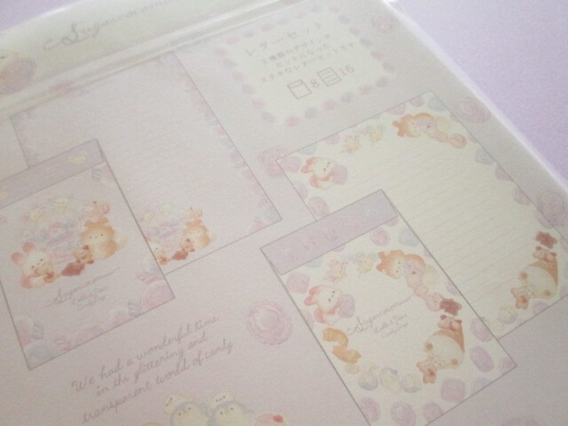 Photo3: Kawaii Cute Regular Letter Set  Sugarcocomuu San-x *Chu Pop Candy (LH84401)