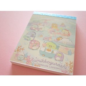 Photo: Kawaii Cute Mini Memo Pad Sumikkogurashi San-x *Penguin Lagoon (MH27401-4)