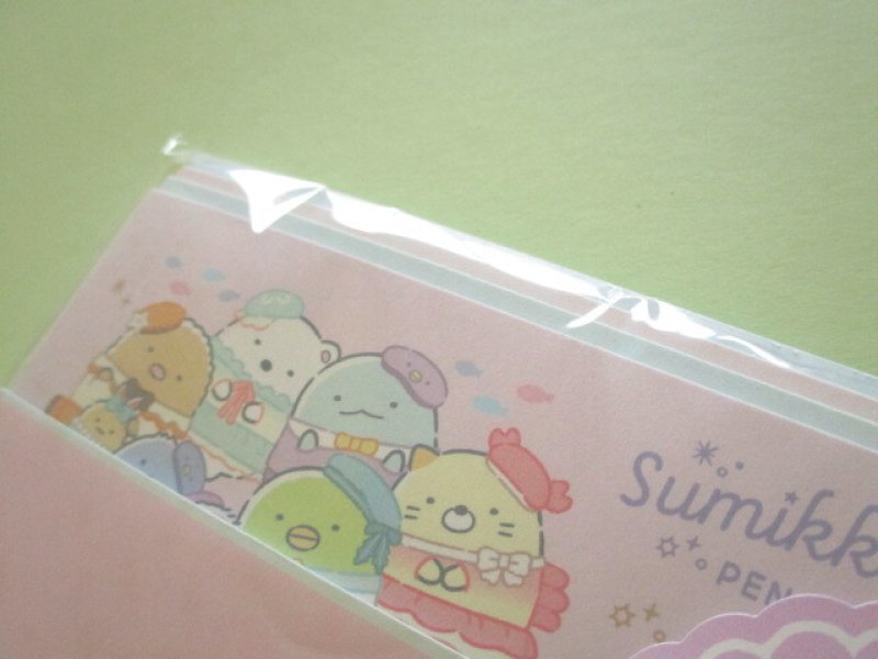 Photo1: Kawaii Cute Regular Letter Set San-x Sumikkogurashi *Penguin Lagoon (LH84001)