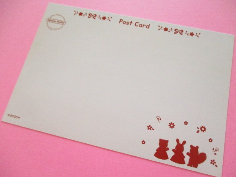 Photo2: Kawaii Cute Sylvanian Families Postcard *森のお家
