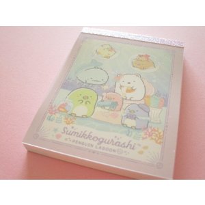 Photo: Kawaii Cute Mini Memo Pad Sumikkogurashi San-x *Penguin Lagoon (MH27401-1)
