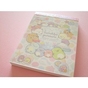 Photo: Kawaii Cute Mini Memo Pad Sumikkogurashi San-x *Penguin Lagoon (MH27401-2)
