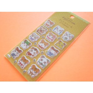 Photo: Kawaii Cute Puffy Stickers Sheet  *Tottoko Hamutaro (40143)
