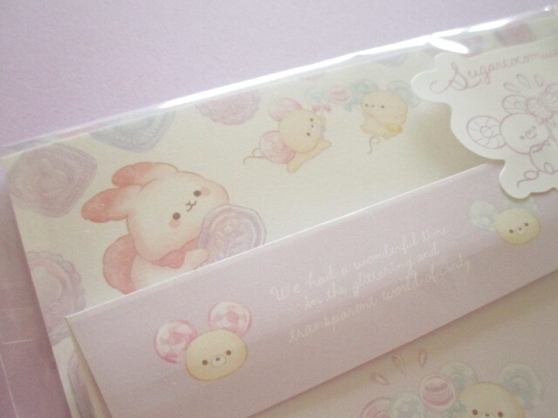 Photo1: Kawaii Cute Regular Letter Set  Sugarcocomuu San-x *Chu Pop Candy (LH84401)