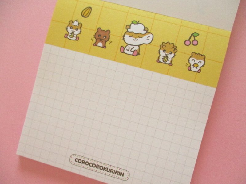 Photo2: Kawaii Cute Medium Square Memo Pad Sanrio *COROCOROKURIRIN (S2849720)