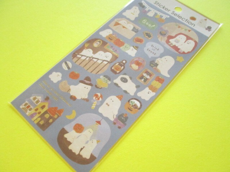 Photo1: Kawaii Cute Stickers Sheet Gaia *Natural Halloween 2 (466815) (1)