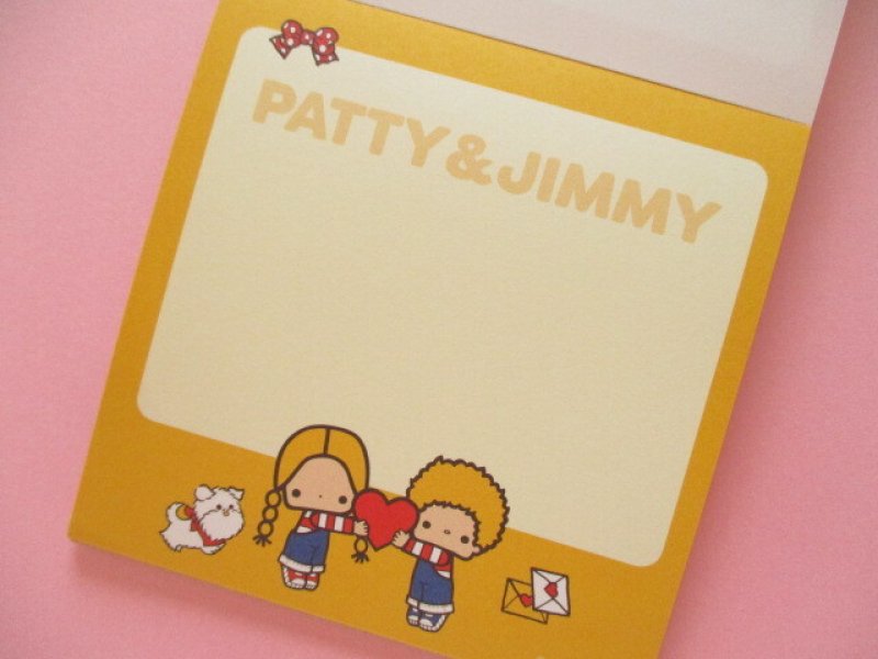 Photo3: Kawaii Cute Medium Square Memo Pad Sanrio *Patty & Jimmy (S2849682)