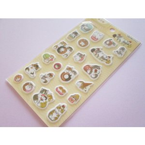 Photo: Kawaii Cute Puffy Stickers Sheet Eikoh *Mofusand (157383-2-Yellow)