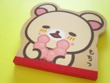 Photo: Kawaii Cute Die-Cut Medium Memo Pad Korilakkuma San-x *Mister Donut×Rilakkuma (MH27902)