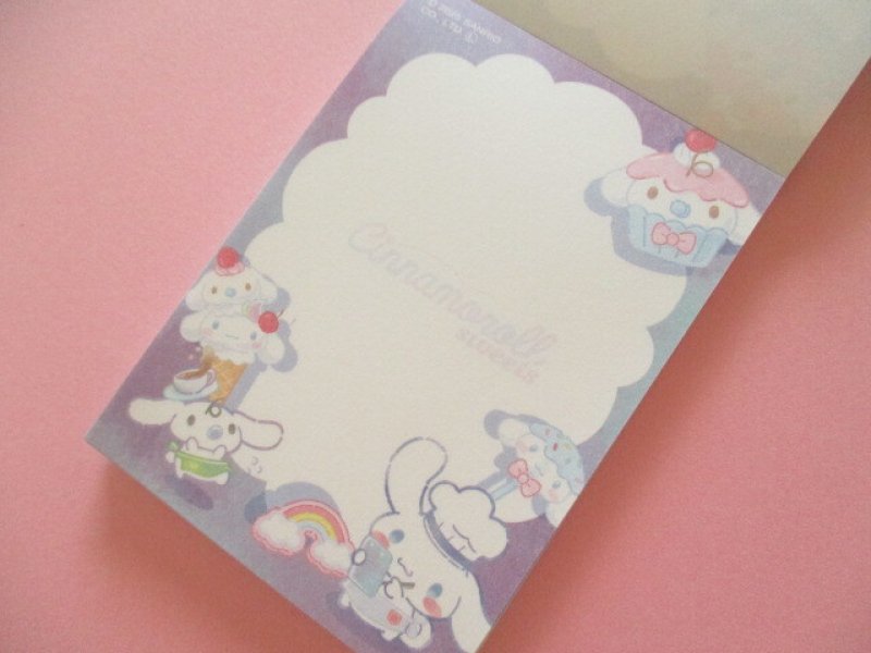 Photo1: Kawaii Cute Mini Memo Pad Cinnamoroll Cute Model *Waiter Time (306658)