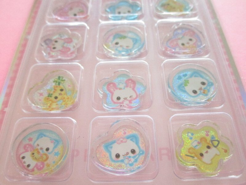 Photo2: Kawaii Cute Kira☆Koro Stickers Sheet KAMIO JAPAN *Happy March (228957)