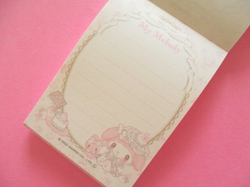Photo1: Kawaii Cute Mini Memo Pad Crux *My Melody (133222)